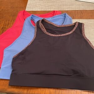 3 pk Fabletics Sports Bra Set